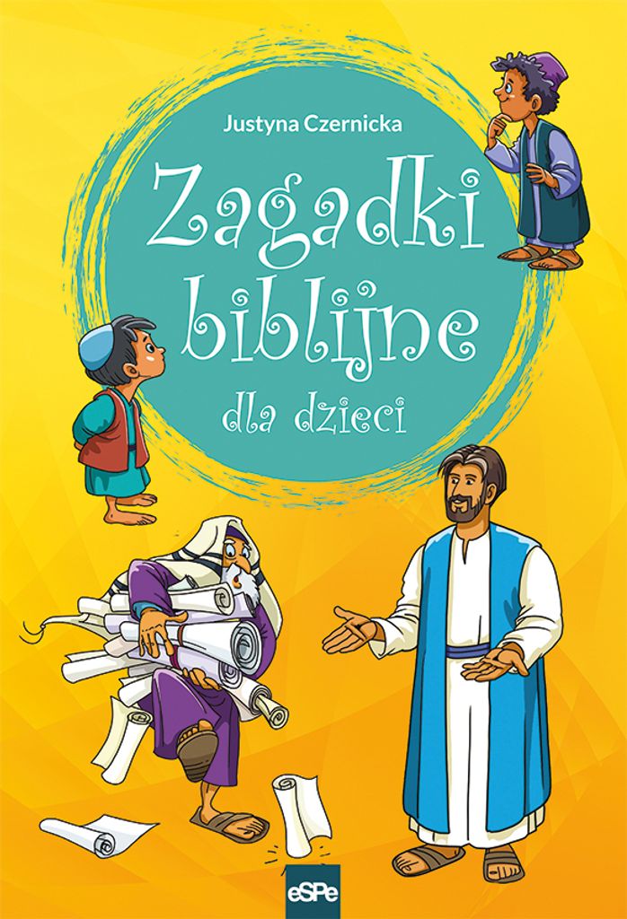 Espe Zagadki biblijne dla dzieci: 50 bohaterów, wesoła nauka!