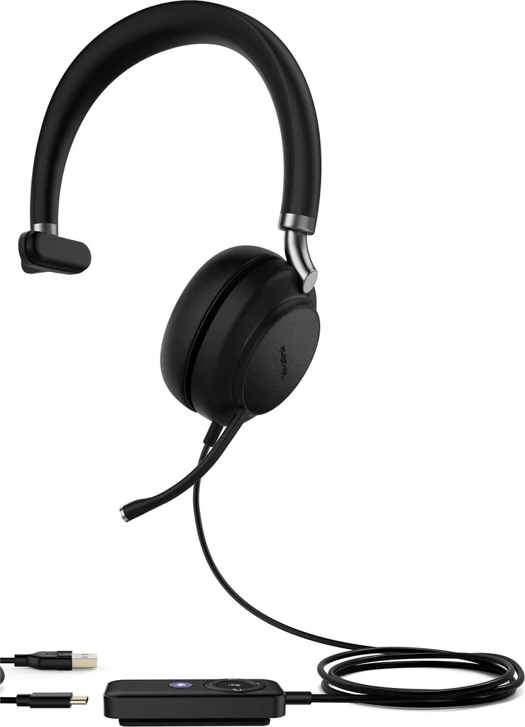 Casque Yealink UH38 Mono pour Bureau et Télétravail Teams Bluetooth