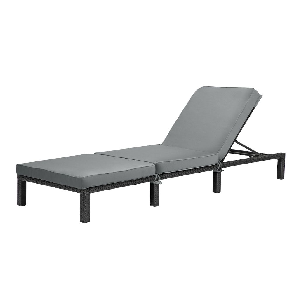 SVITA PEACH Gartenliege Sonnenliege Relaxliege Produktbild 