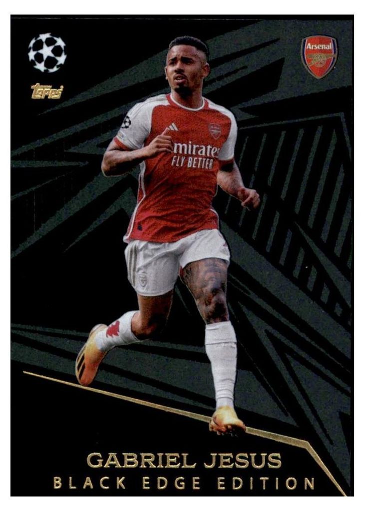 492 - Gabriel Jesus - Black Edge Edition - 2023/2024