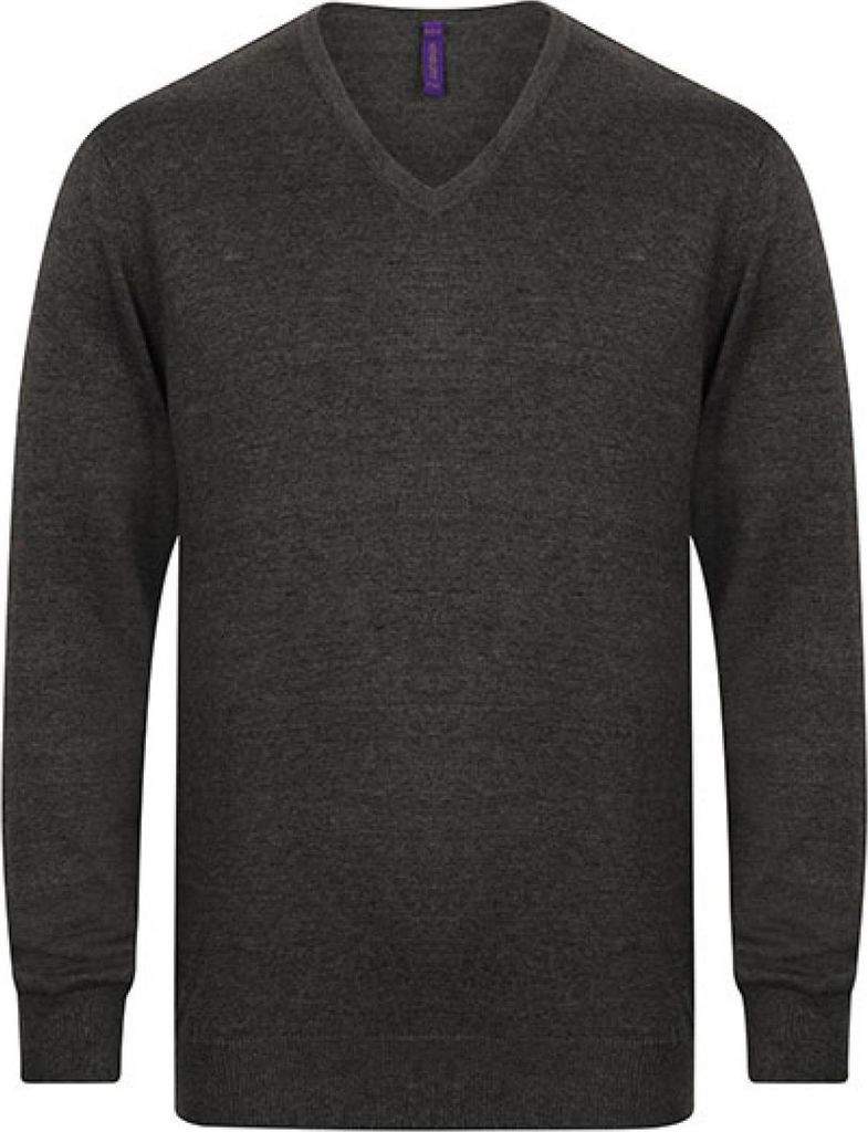 Henbury H720 | Lightweight V Neck Jumper - Farbe: Grey Marl - Größe: XXS