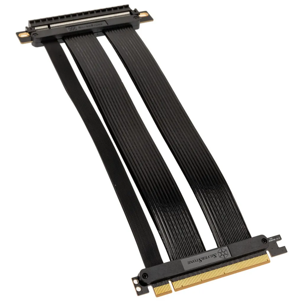 Câble Riser PCI-E 4.0 x16 SilverStone SST-RC05-220 de 220mm Blindé - 3