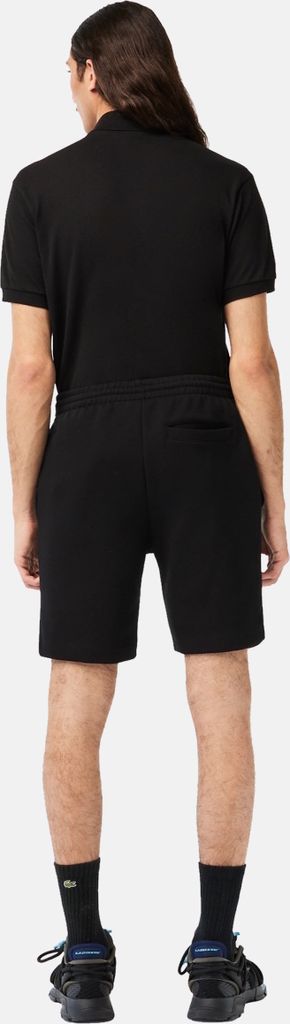 Lacoste Shorts Sweat-Shorts mit Tunnelzug, Seitentaschen, Gesäßtasche und gesticktem Logo
