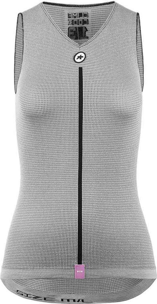 Assos P1 Ärmelloses Baselayer Grau II Frau Grau II