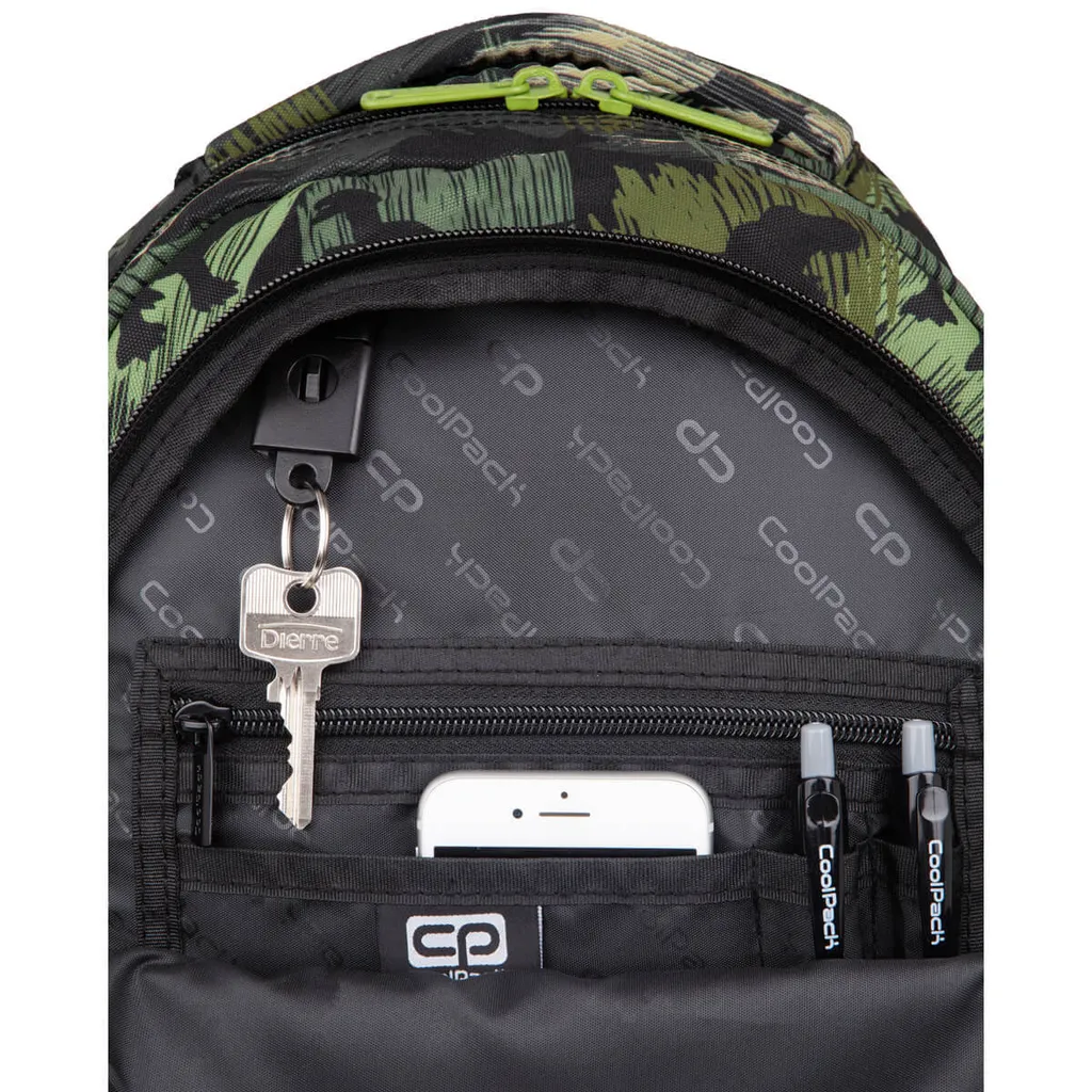 Sac à dos Coolpack Jerry avec 3 compartiments et dos ergonomique EVA