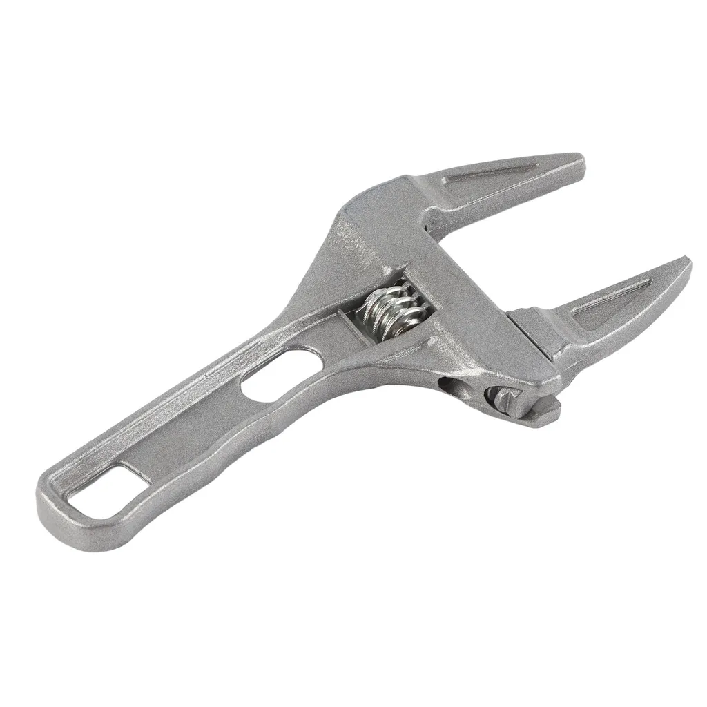 Chiave da bagno, chiave regolabile, chiave regolabile per scarico del bacino, chiave di grande apertura, chiave, strumenti per la riparazione dei tubi del bagno