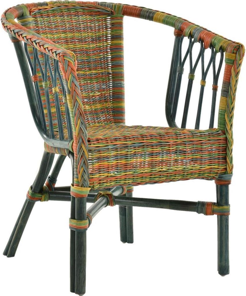 KRINES HOME Stapelbarer Rattansessel, Produktbild 
