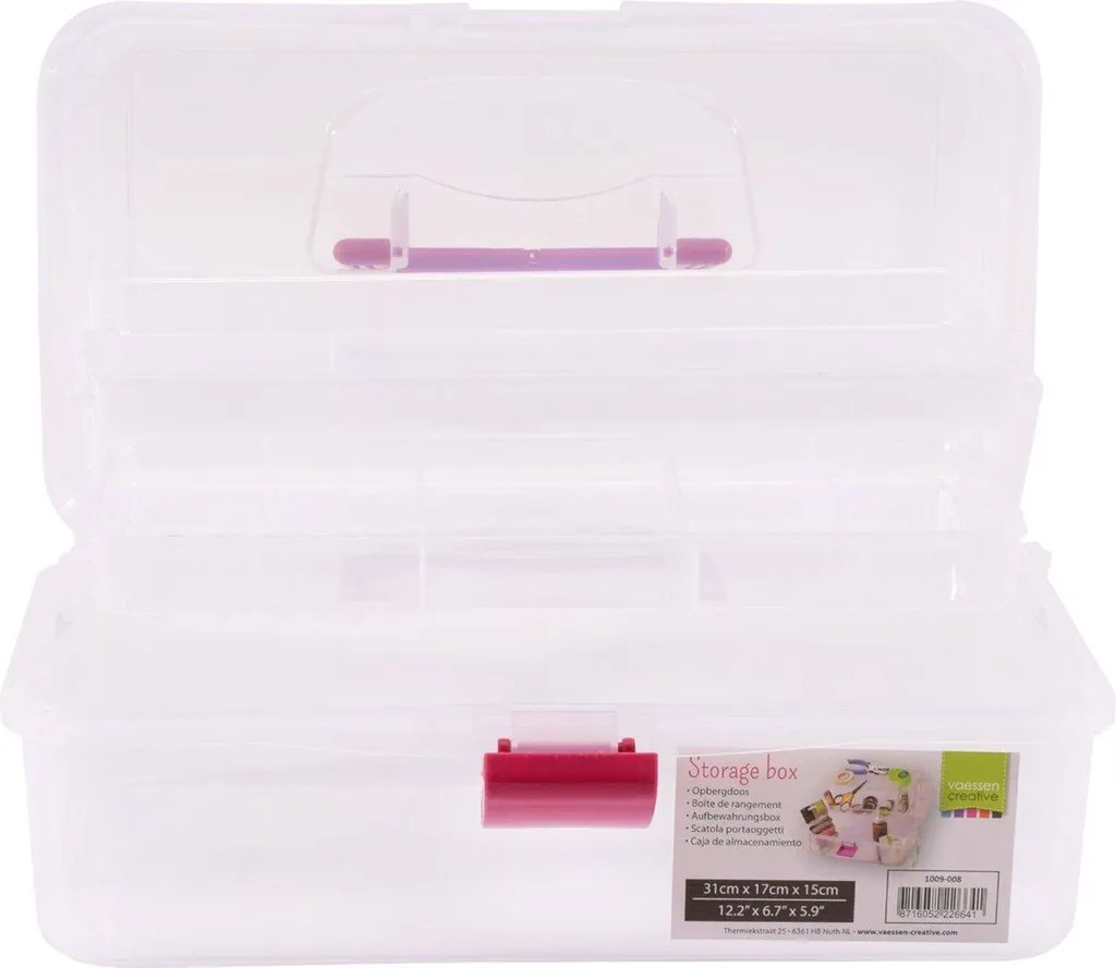 Boîte de rangement multi-compartiments robuste pour trier vos fournitures
