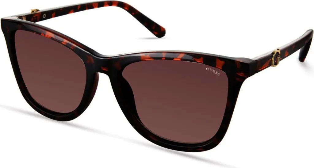 Lunettes de soleil Guess en acétate écaille avec verres de catégorie 3