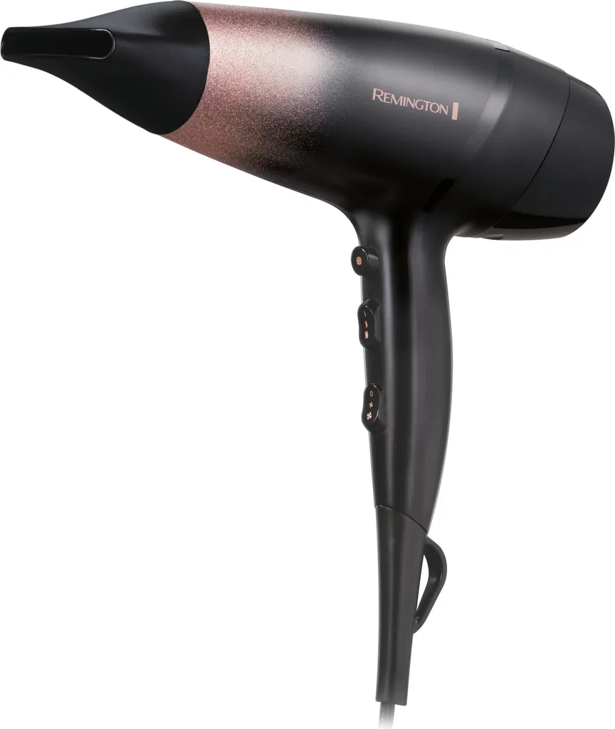 Remington Rose Shimmer asciuga capelli 2200 W Nero, Rosa