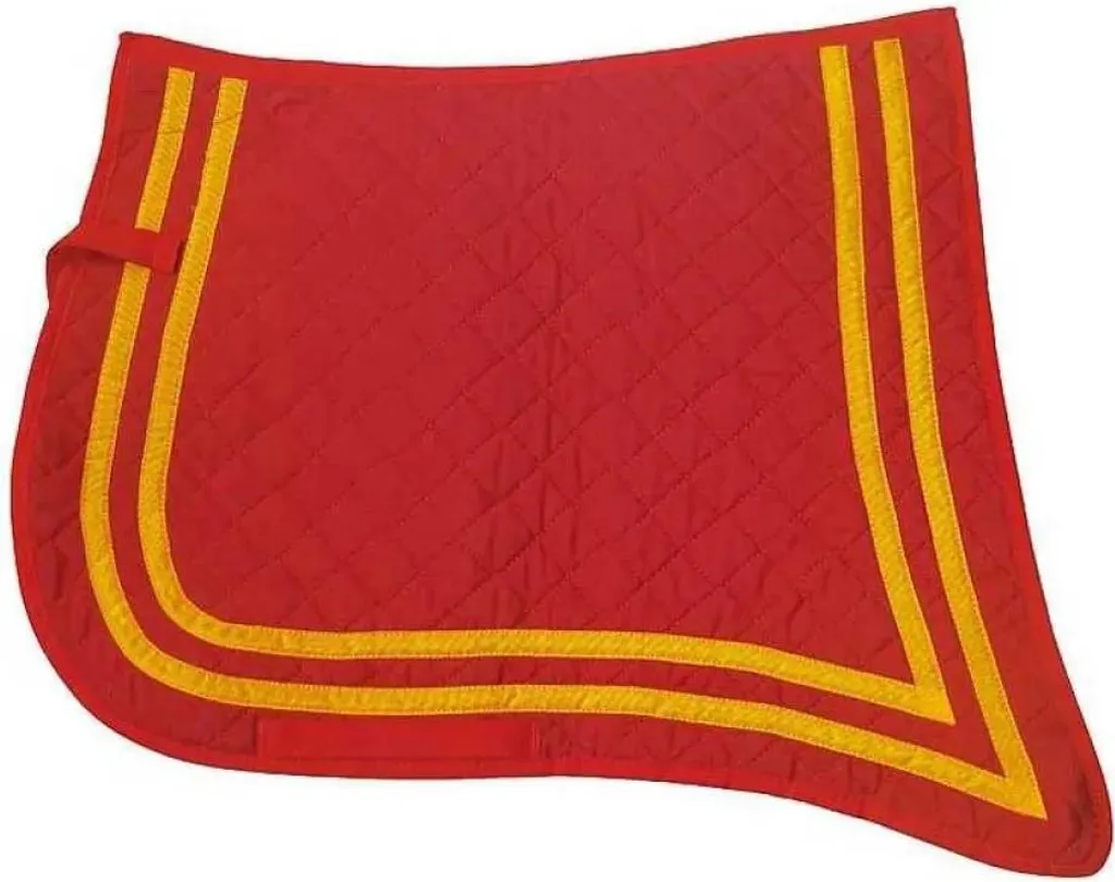 Tapis Marjoman High School contre les frottements de selle Rouge Full