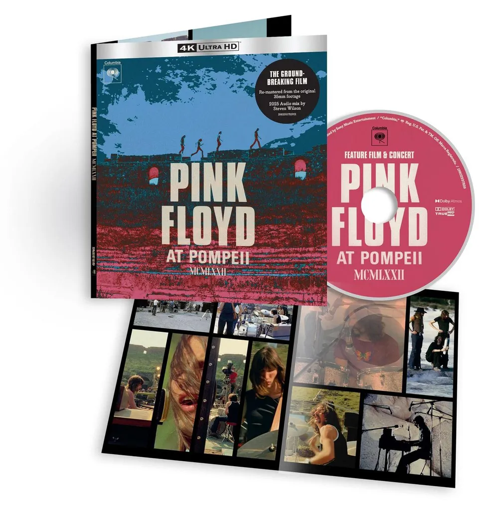 Pink Floyd à Pompéi Blu-ray Ultra HD MCMLXXII - Idéal Home Cinéma 4K