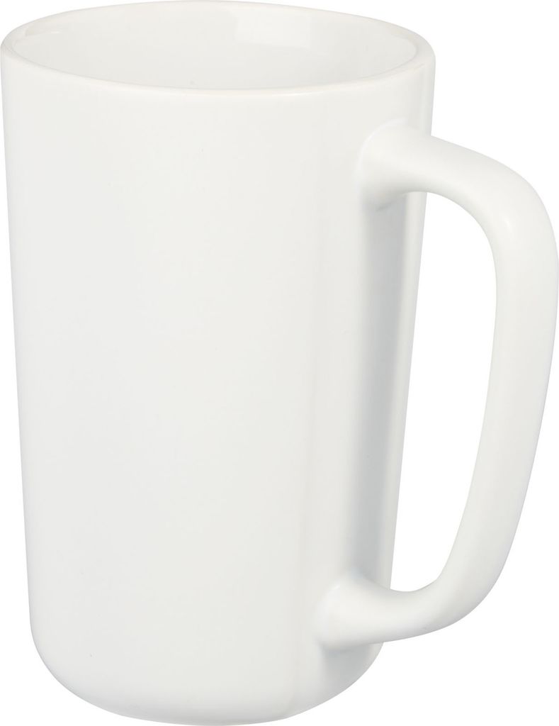 Kaffeebecher "Perk", Keramik, 480ml PF4383 (Einheitsgröße) (Weiß)