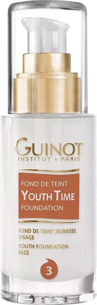Fond de Teint Jeunesse Guinot Youth Time n°3 Soin Lissant Teint Foncé