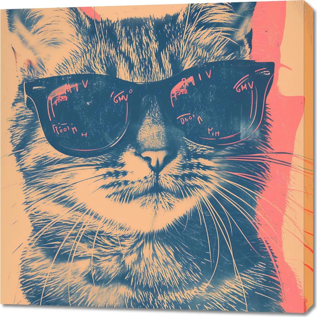 Habillez vos murs avec l'Image 90x90 cm Trendsetter - Grand Format XL