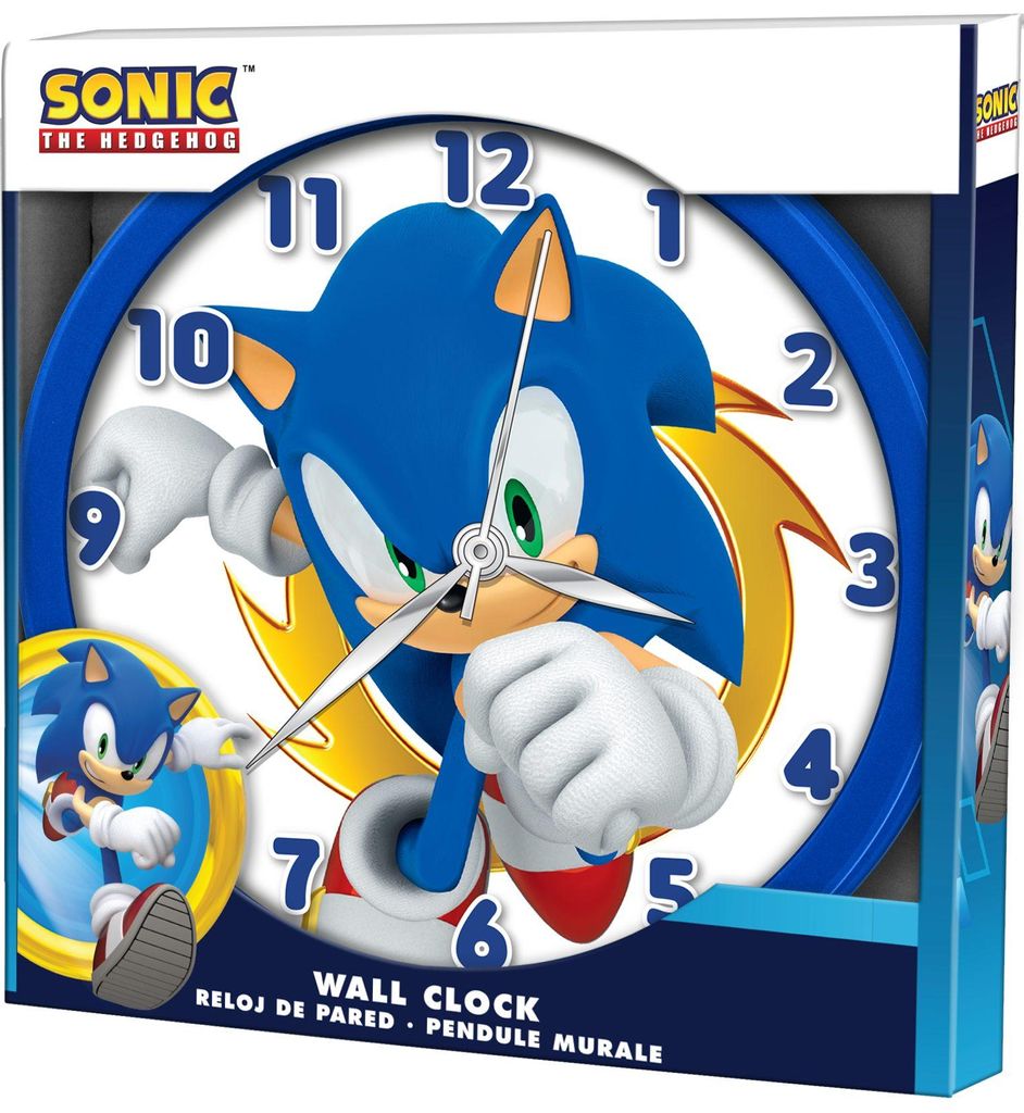 Zegar ścienny SEGA Sonic The Hedgehog - Premium Oficjalny Produktbild 