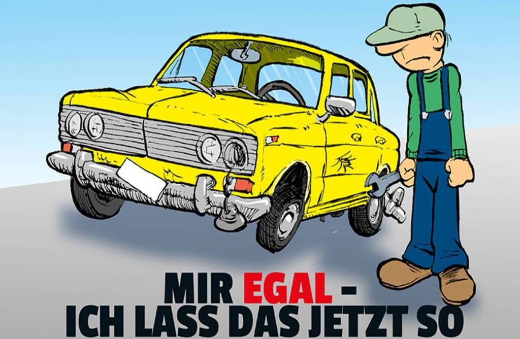 vianmo Holzschild 30x40 cm Mir egal ich lass das jetzt so (Auto)