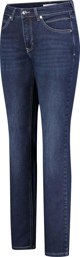 Mac - Damen 5-Pocket Jeans, Melanie (5040), Größe:W42, Länge:L34, Farbe:new basic wash (D845)