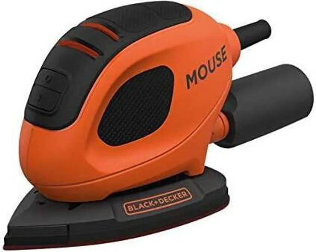 Ponceuse d'angle Black + Decker 55W pour poncer les coins difficiles