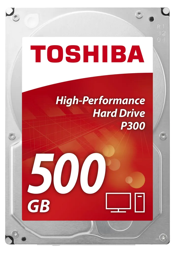 Disque dur interne 500 Go Toshiba P300 3.5 pouces SATA pour PC Fixe