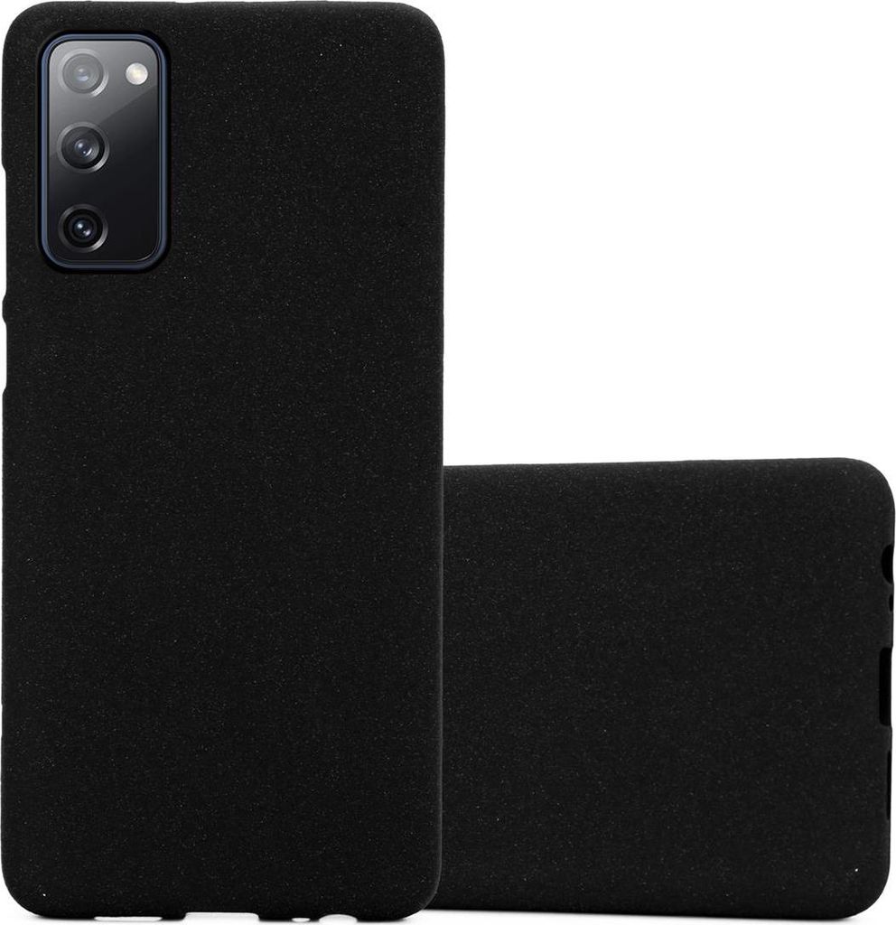Cadorabo Schutzhülle für Samsung Galaxy S20 FE Hülle in Schwarz Handyhülle TPU Etui Cover Case