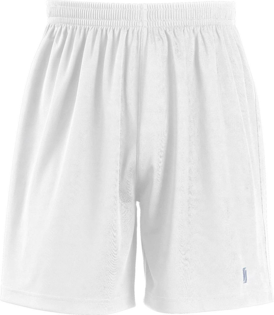 SOLS Kinder Sport Shorts San Siro 2 PC2178 (6 Jahre (106/116)) (Weiß)