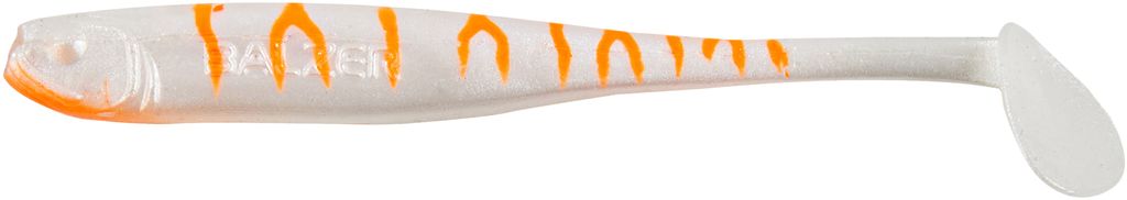 Balzer Shirasu Z-Shad Zander Shads - 3 Gummifische, Größe / Gewicht / Farbe:6.5cm / 1.5g / Albino