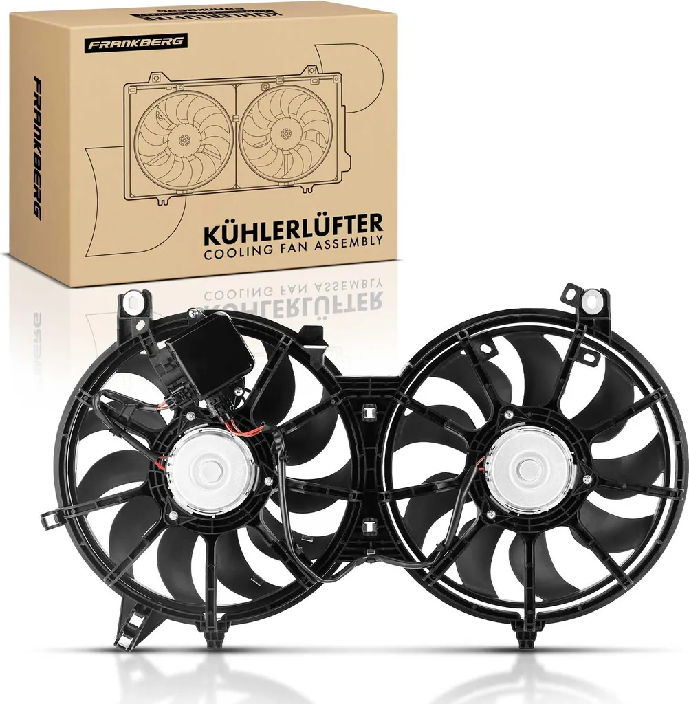 Ventilateur de Radiateur avec Cadre Renforcé pour Infiniti Q70 3.7L V6