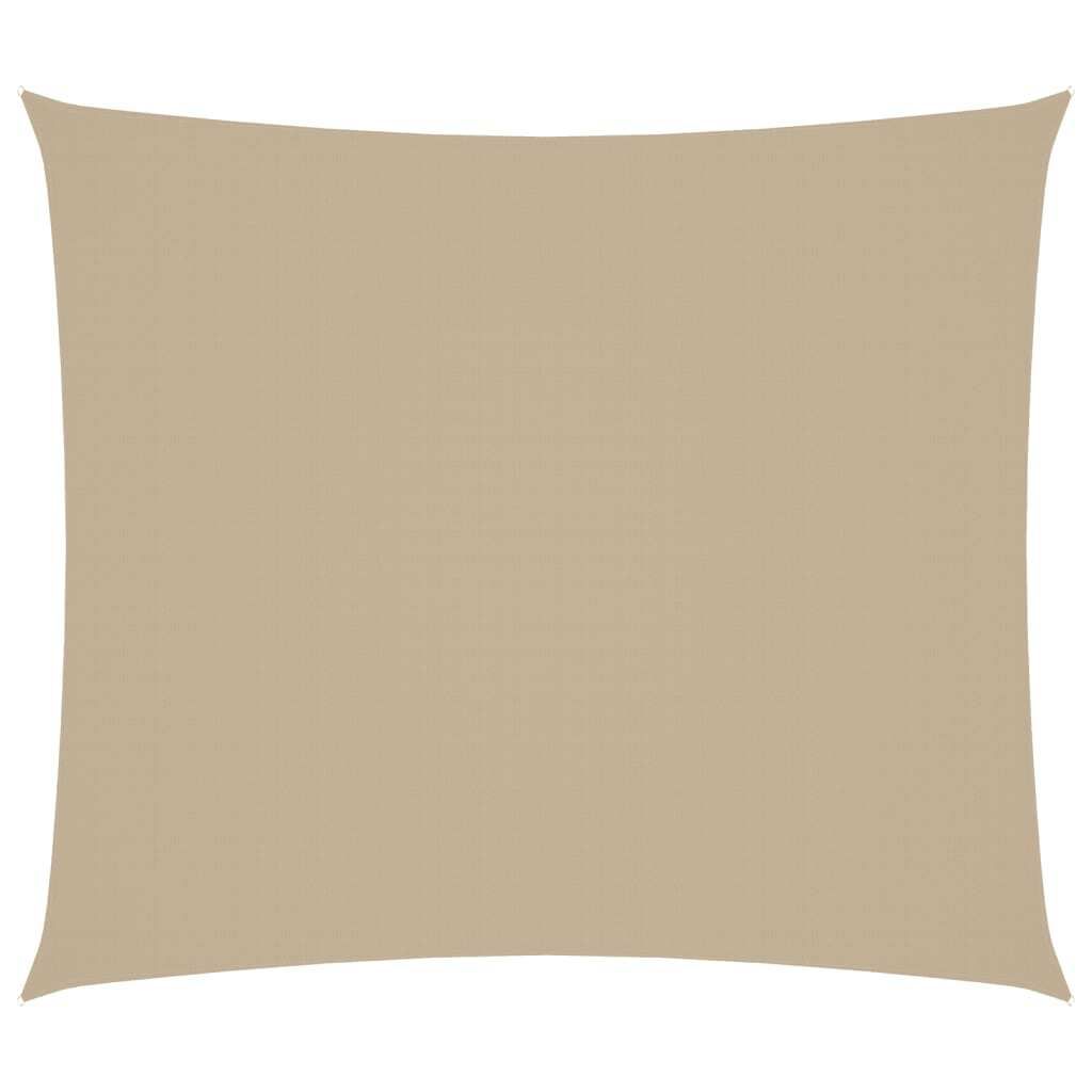 vidaXL Sonnensegel Oxford-Gewebe Rechteckig 2,5x3 m Beige Produktbild 