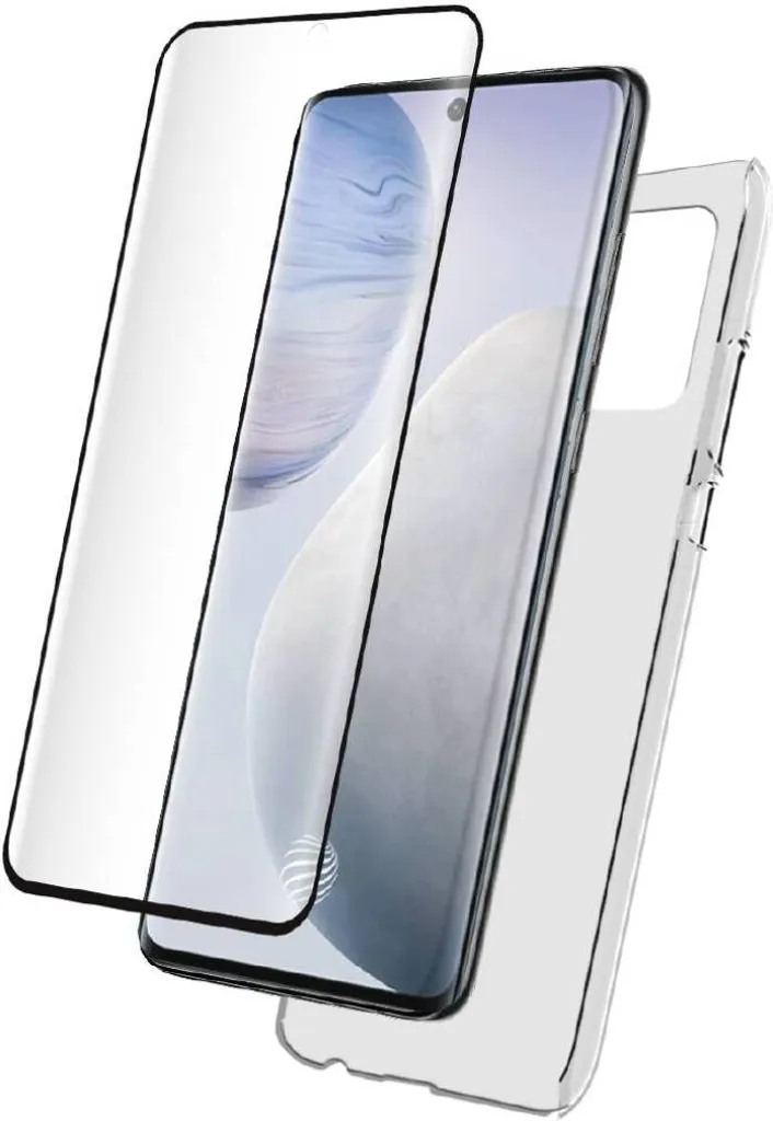 BigBen Connected Vivo X60 Pro Pack: Cover + Pellicola Vetro 9H+
