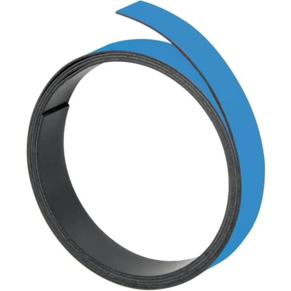 FRANKEN Magnetband Hellblau 10mm - Striscia Magnetica da Tagliare