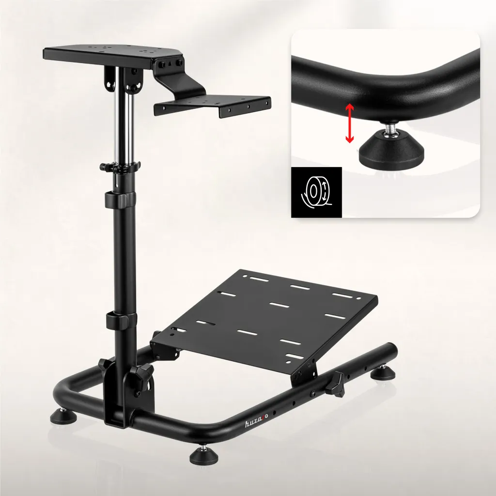Support de Volant Logitech et Thrustmaster pour Cockpit Maison - 9