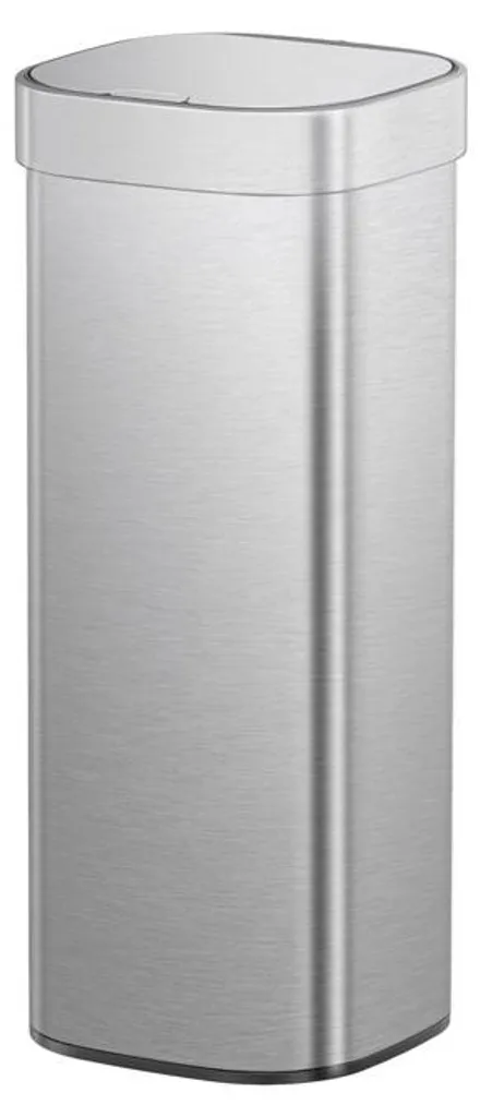 Poubelle EKO Loft 40 Litres Idéale pour Cuisine Familiale en Inox Mat
