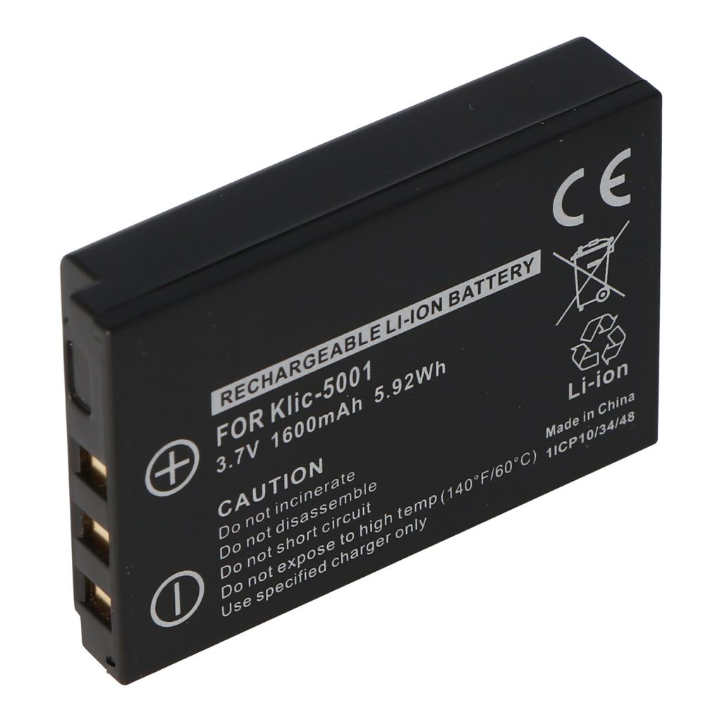 AccuCell Akku passend für Sanyo DB-L50 Akku, Xacti Produktbild 