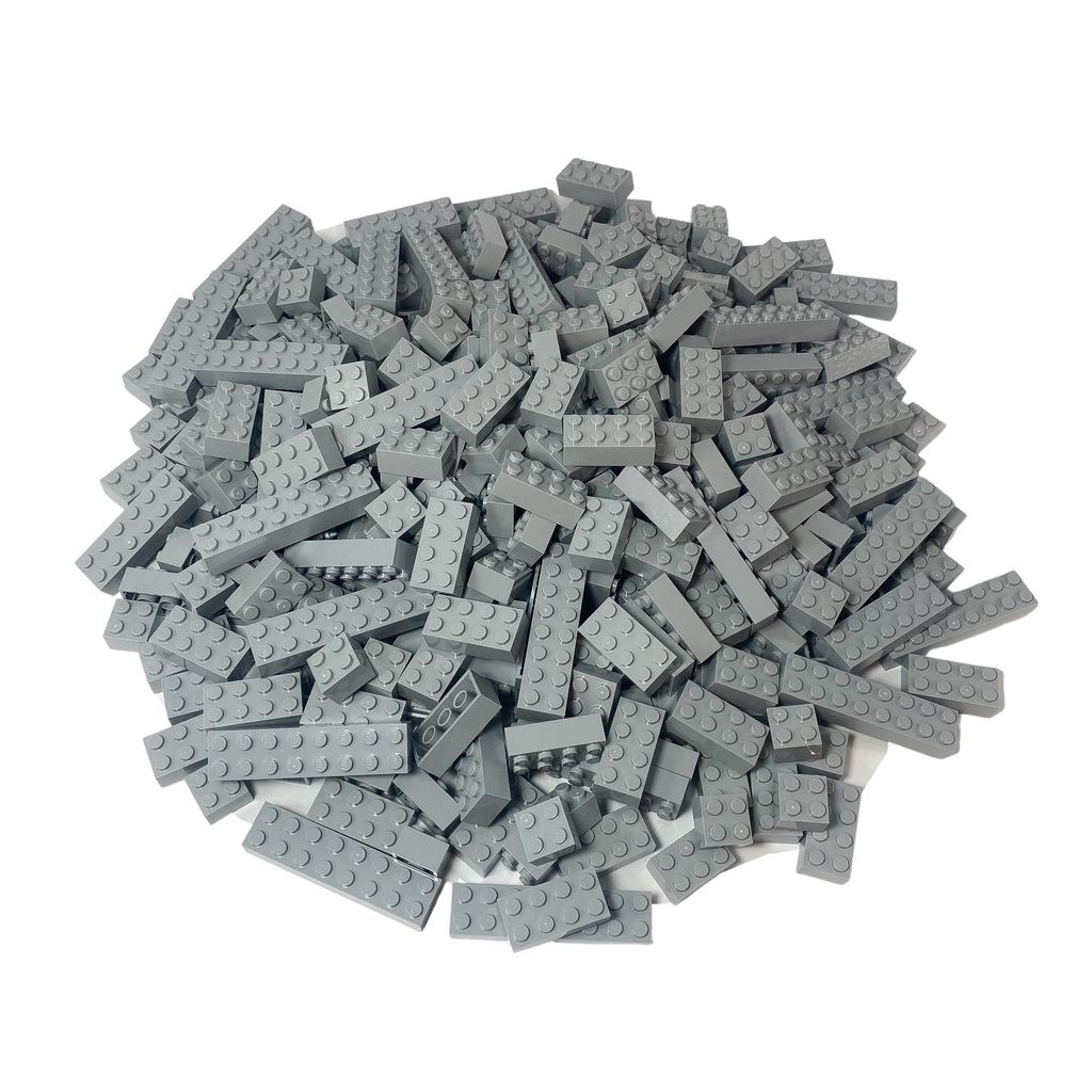 LEGO® kocky Svetlo šedá NOVINKA! Množstvo 100x - každý mix Obrázok produktu 