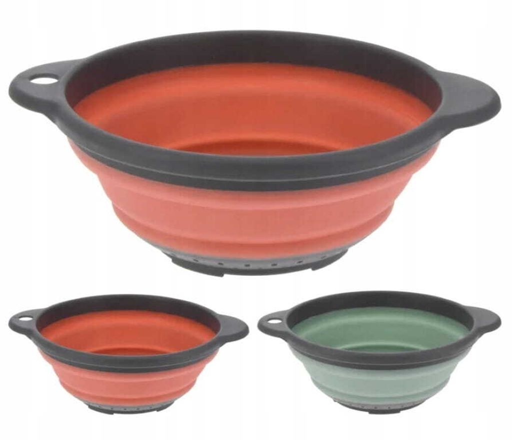 Setaccio pieghevole in silicone per pasta 23 cm Immagine del prodotto 