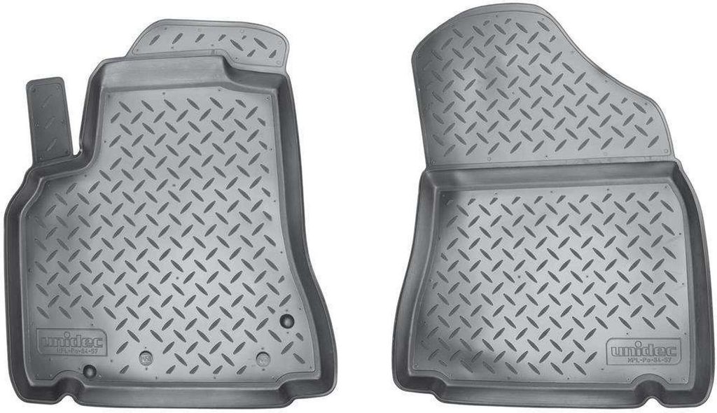 3D Gummi Fussmatten vorne für CITROEN Berlingo | Typ B9 | BJ 2008-2018