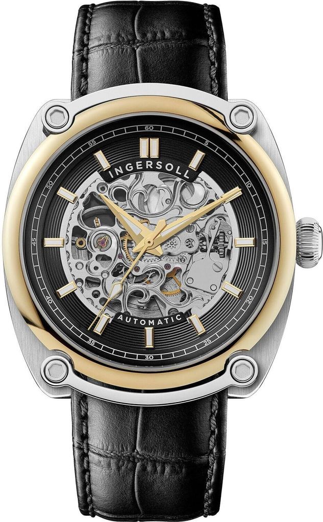 Ingersoll I13301 The Michigan Automatik Herrenuhr 45mm 5ATM