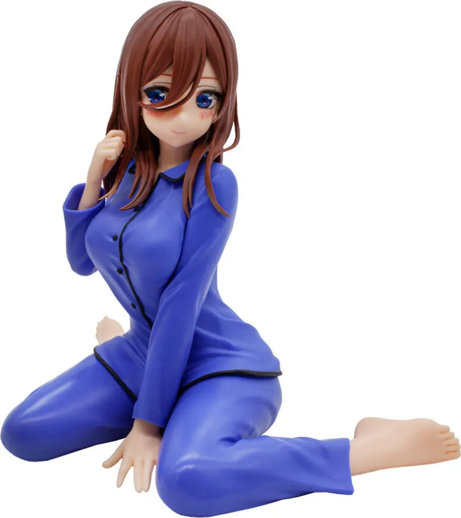 Figurine Miku Nakano Relax Time 12cm Idéale pour Petit Espace Collection