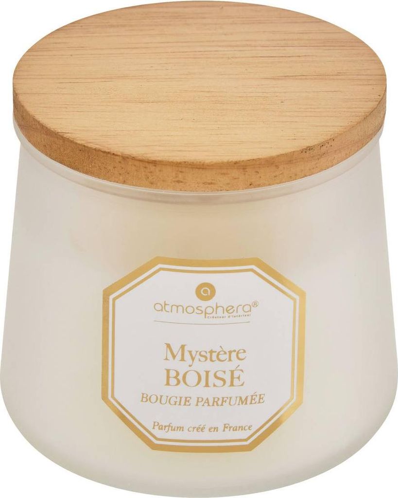 Duftkerze elisa pfirsich - tonkabohne - vetiver transparent 200g - Atmosphera créateur d'intérieur