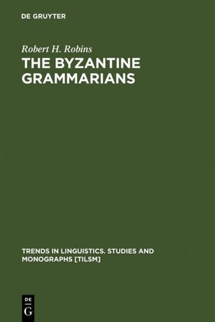 The Byzantine Grammarians