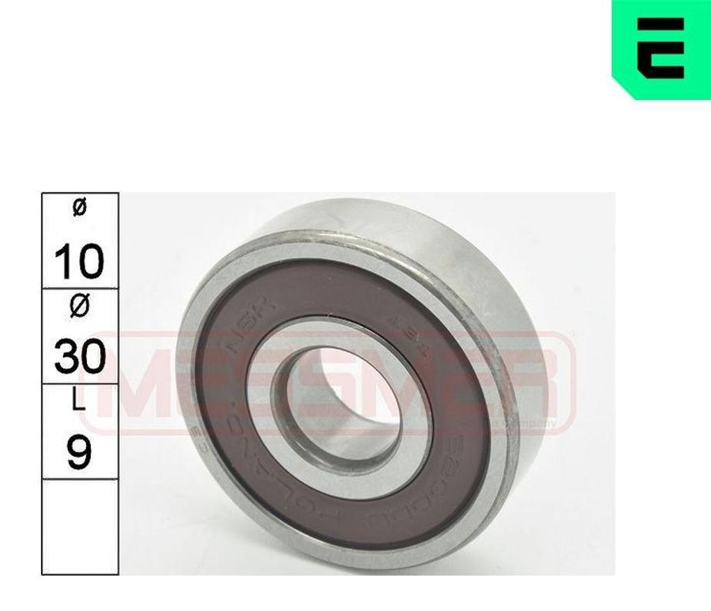 ERA Lager Kugellager Rillenkugellager 10x30x9xmmfür FORD Fiesta Mk4 Schrägheck (JAS, JBS) FIESTA III (GFJ)