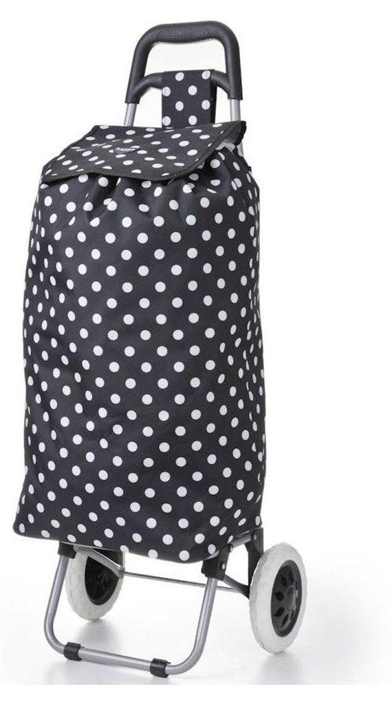 Einkaufstasche HOPPA ST-205 - schwarz / weiß Produktbild 