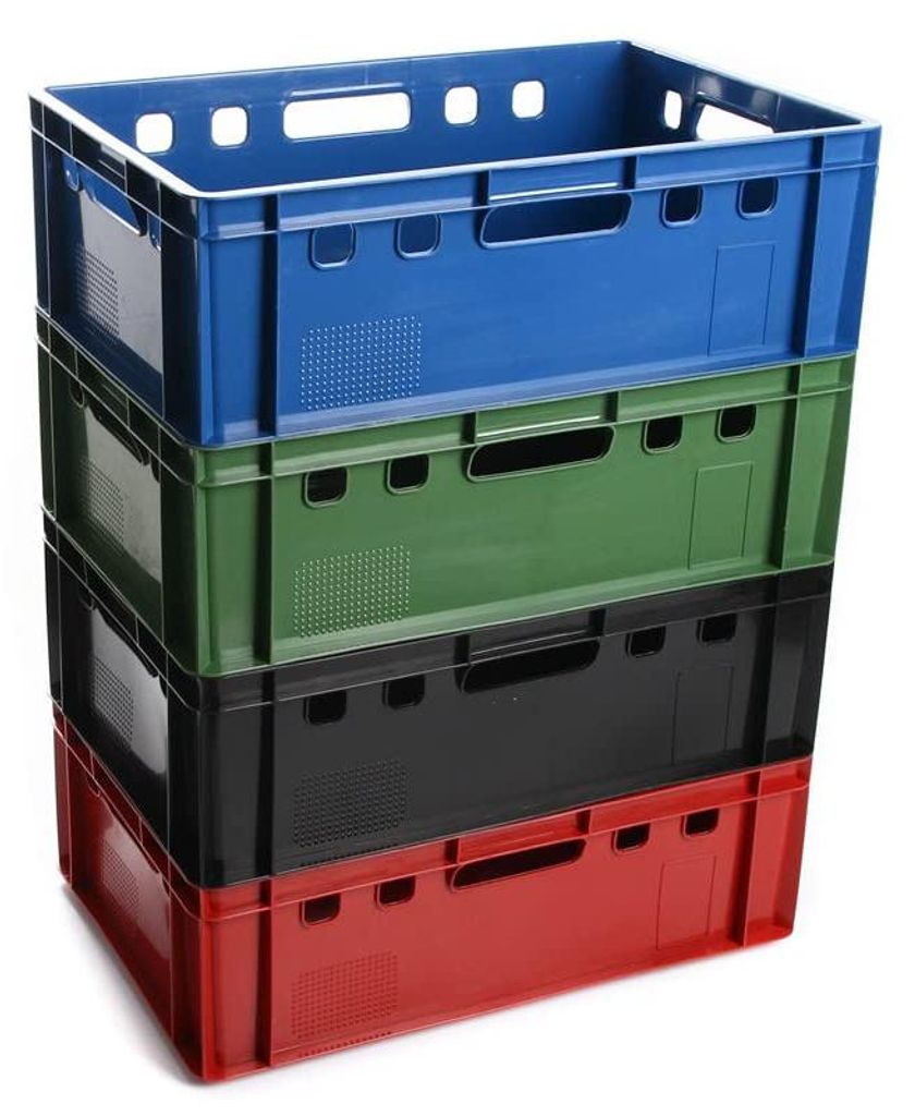 BirnePower 10x Fleischerkiste E2 60x40x20cm (Rot) Produktbild 