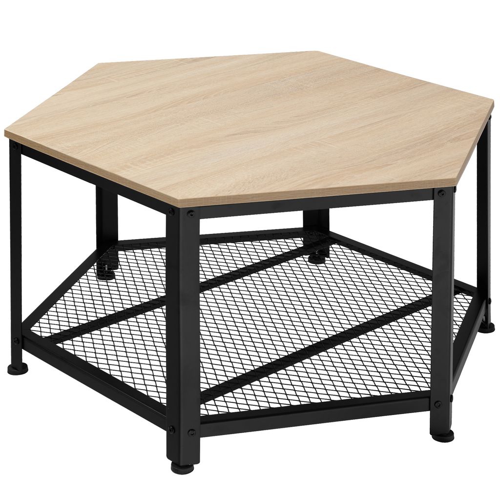 tavolino tectake® Norwich 86,5 x 75 x 46,5 cm Immagine del prodotto 
