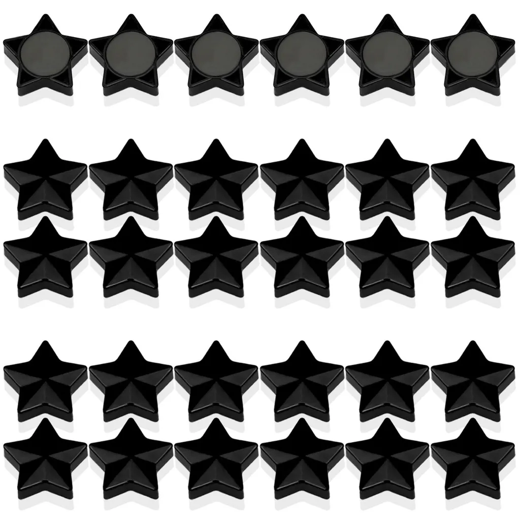 Aimants pour Tableaux Magnétiques Noirs x30 : Mini Aimants de Fixation