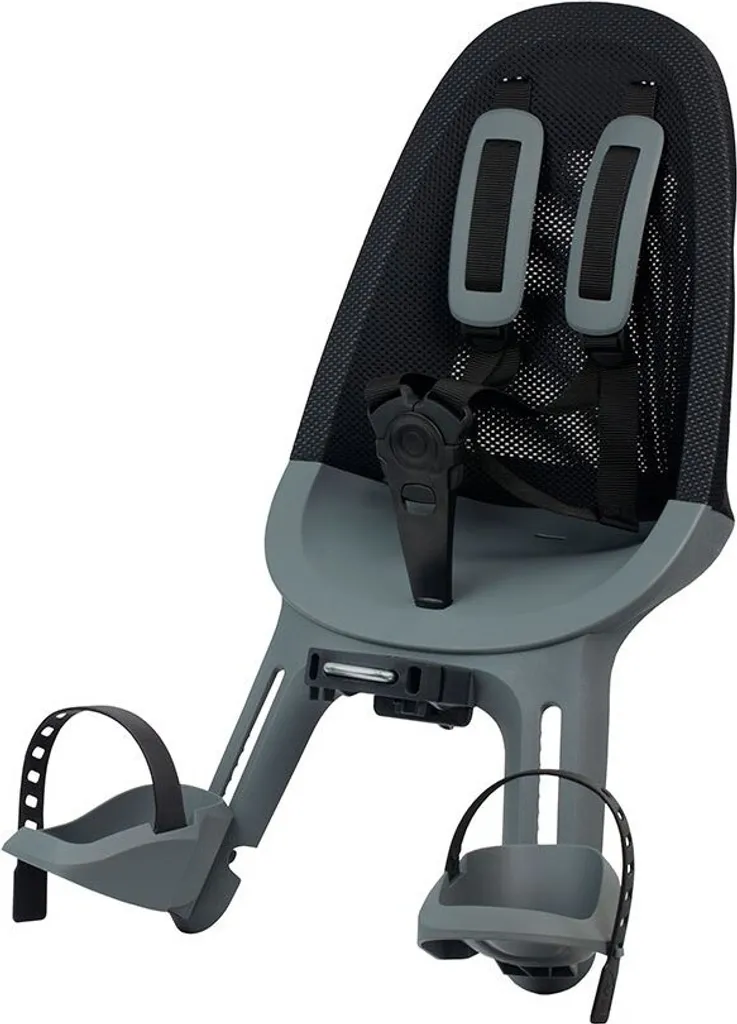 Siège Avant Vélo Qibbel Air Noir : fini le dos transpirant de l'enfant