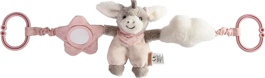 Sterntaler Kinderwagenkette Esel Emmi Girl flora rose