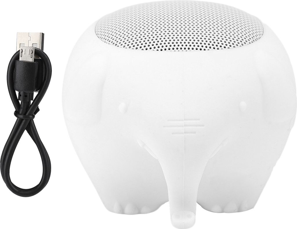 Haustierstil Bluetooth Lautsprecher Klein mit Licht Radio Bluetooth 5.0 Musikbox Kabellos Bass Box mit 6-8 Stunden Spielzeit Stereo Tragbar Wasserd...