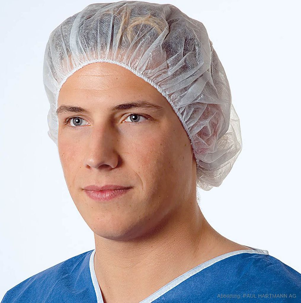 Hartmann Foliodress cap Comfort Universal weiß OP-Hauben (100 Stck.)
